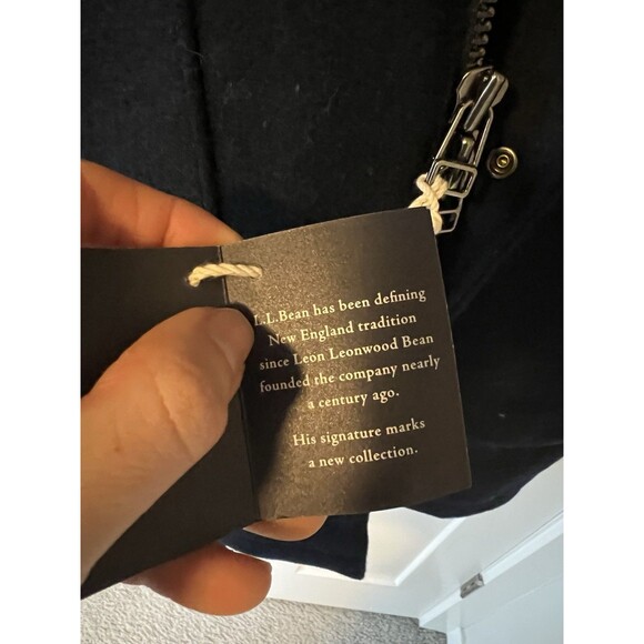 LL BEAN Men’s Wool Peacoat Parka - Picture 7 of 10